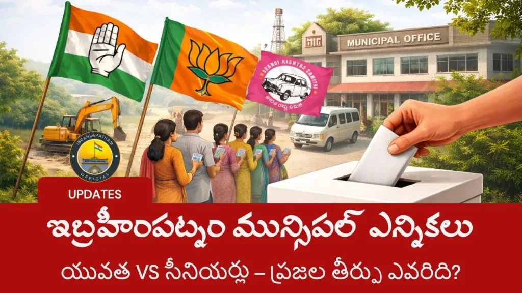 ఇబ్రహీంపట్నం మున్సిపల్ ఎన్నికలు | యువత vs సీనియర్లు – ప్రజల తీర్పు ఎవరికి?